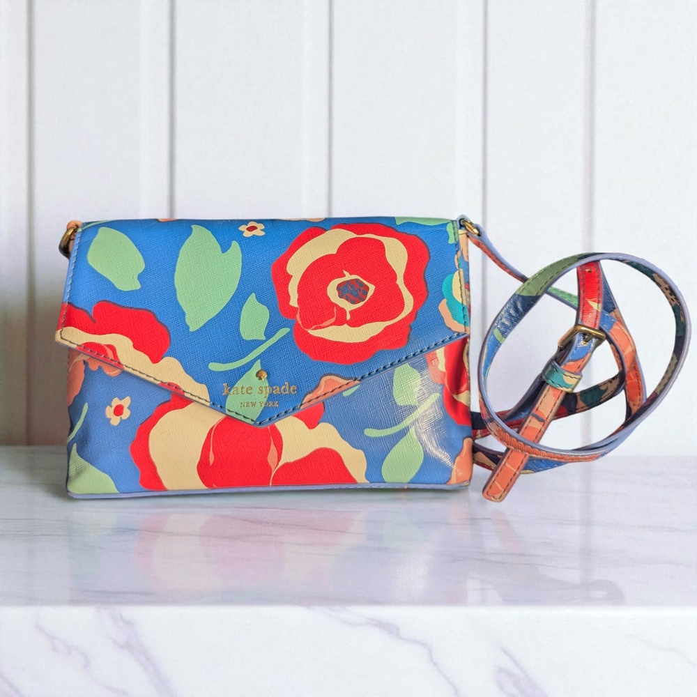 Kate Spade Multicolor Floral Crossbody Bag